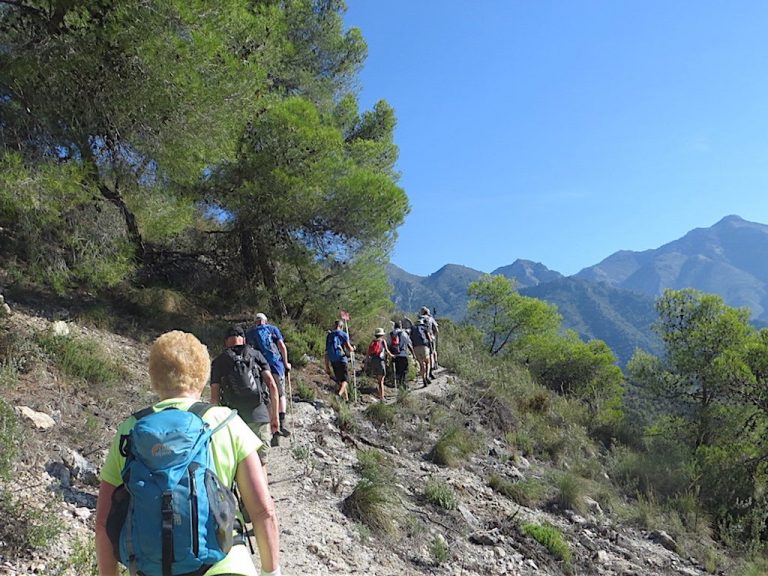 Competa to Frigiliana